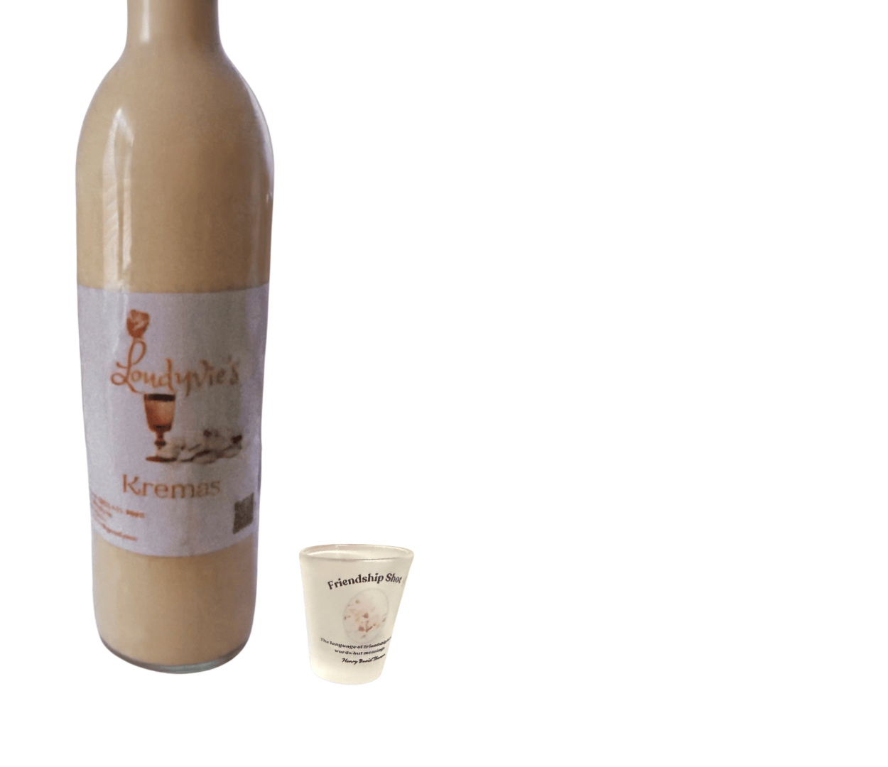 Caribbean Celebration Duo – Kremas + Shot Glass (Holiday Edition)