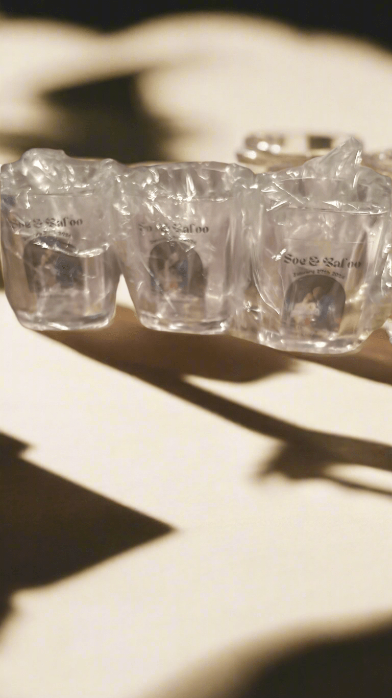 Wedding Shot Glasses – Personalized Keepsake & Guest Favor Collection