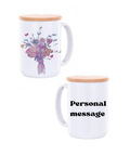 Mother’s Day Floral Mug – Personalized Gift | Featuring Star’s Original Artwork