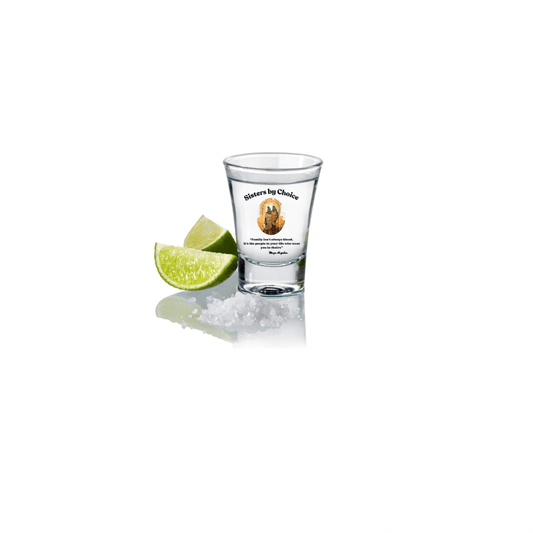 Friendship shot glass
