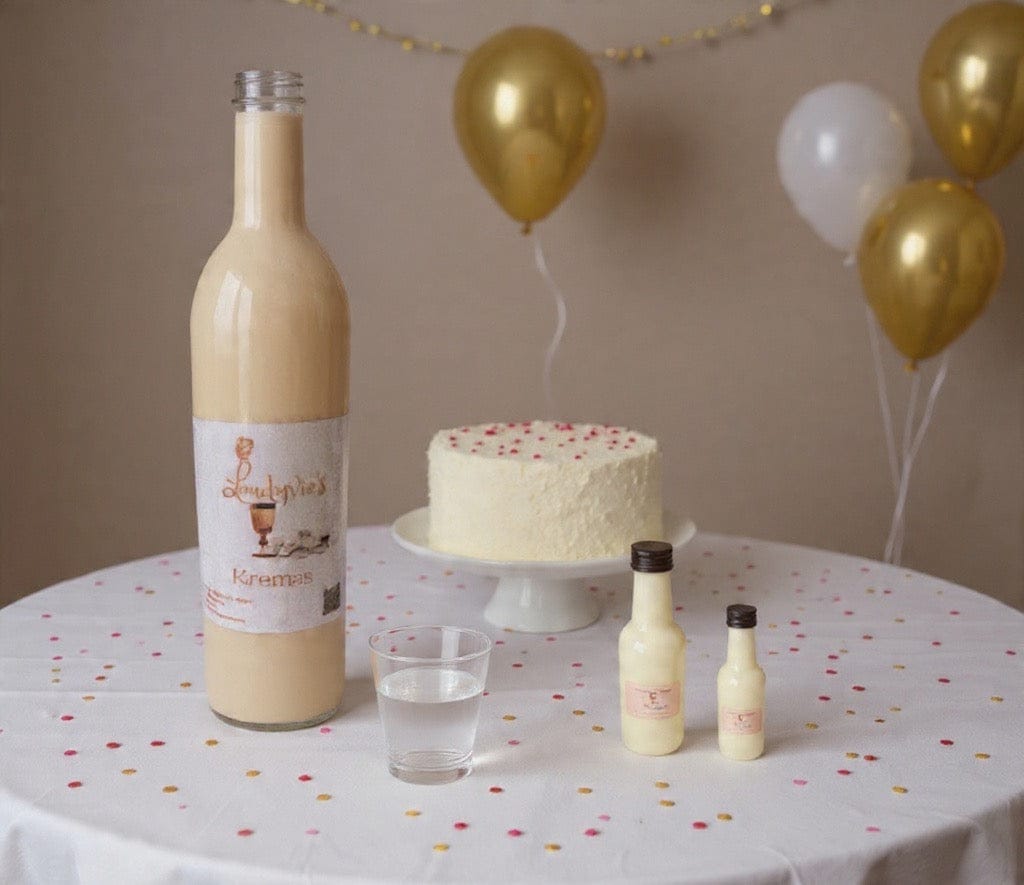 Caribbean Celebration Duo – Kremas + Shot Glass (Holiday Edition)