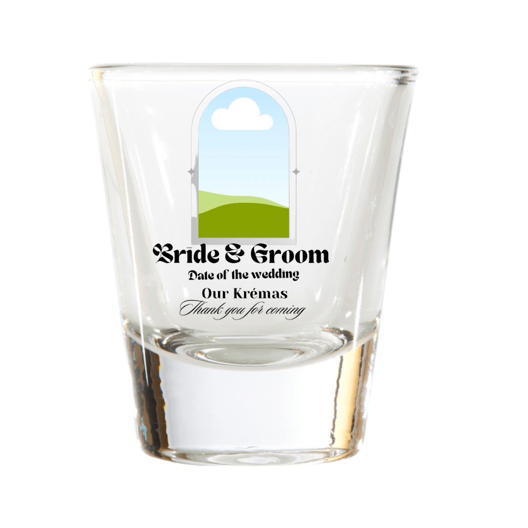 Wedding Shot Glasses – Personalized Keepsake & Guest Favor Collection