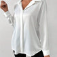 Women's Satin Silk-like Long-sleeved Shirt