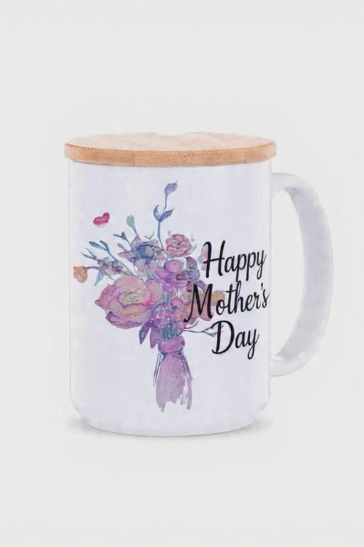 Mother’s Day Floral Mug – Personalized Gift | Featuring Star’s Original Artwork